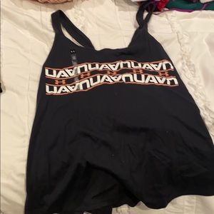Black UA tank top